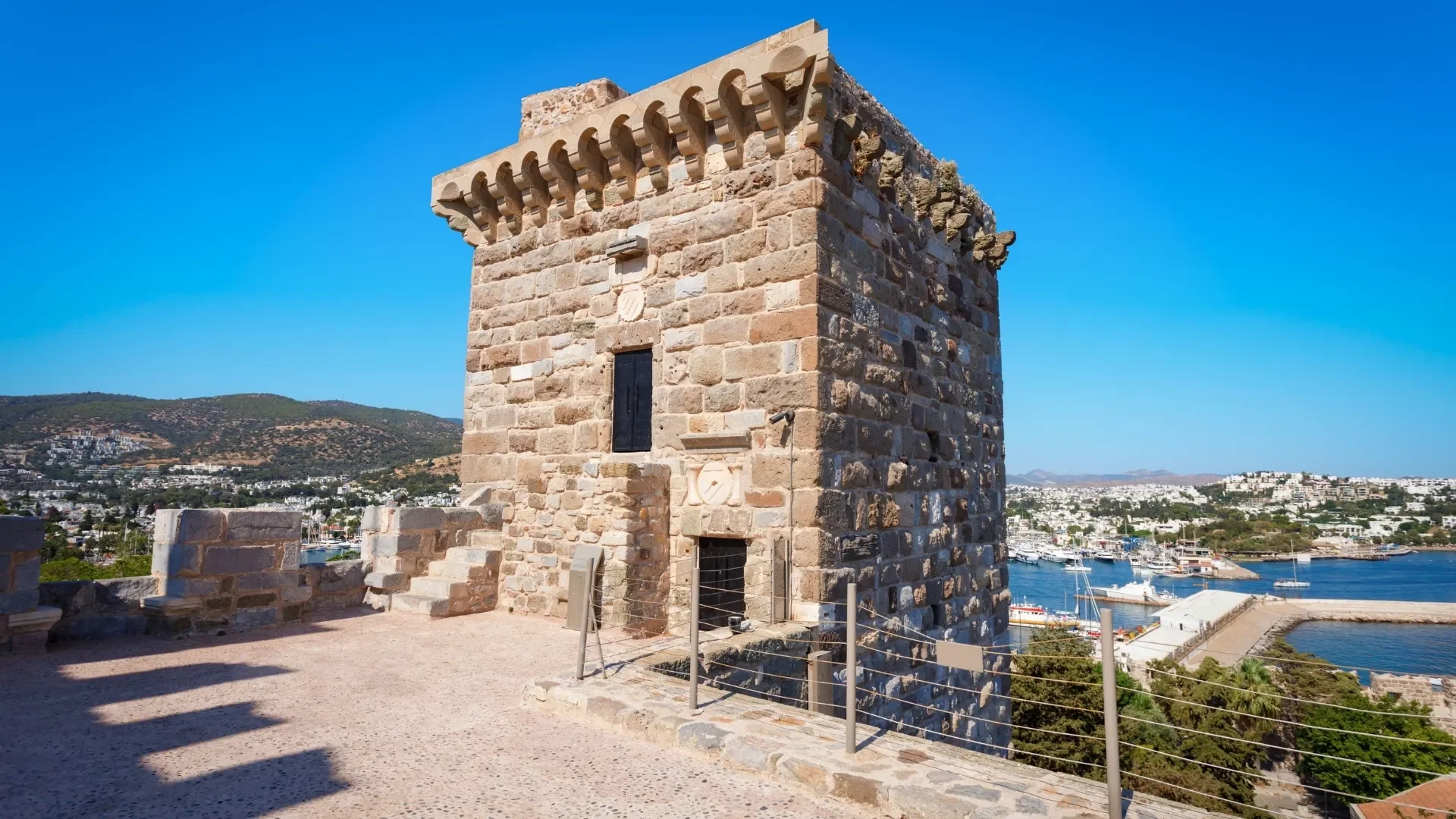 St. Peter Castle or Bodrum Castle Close-up