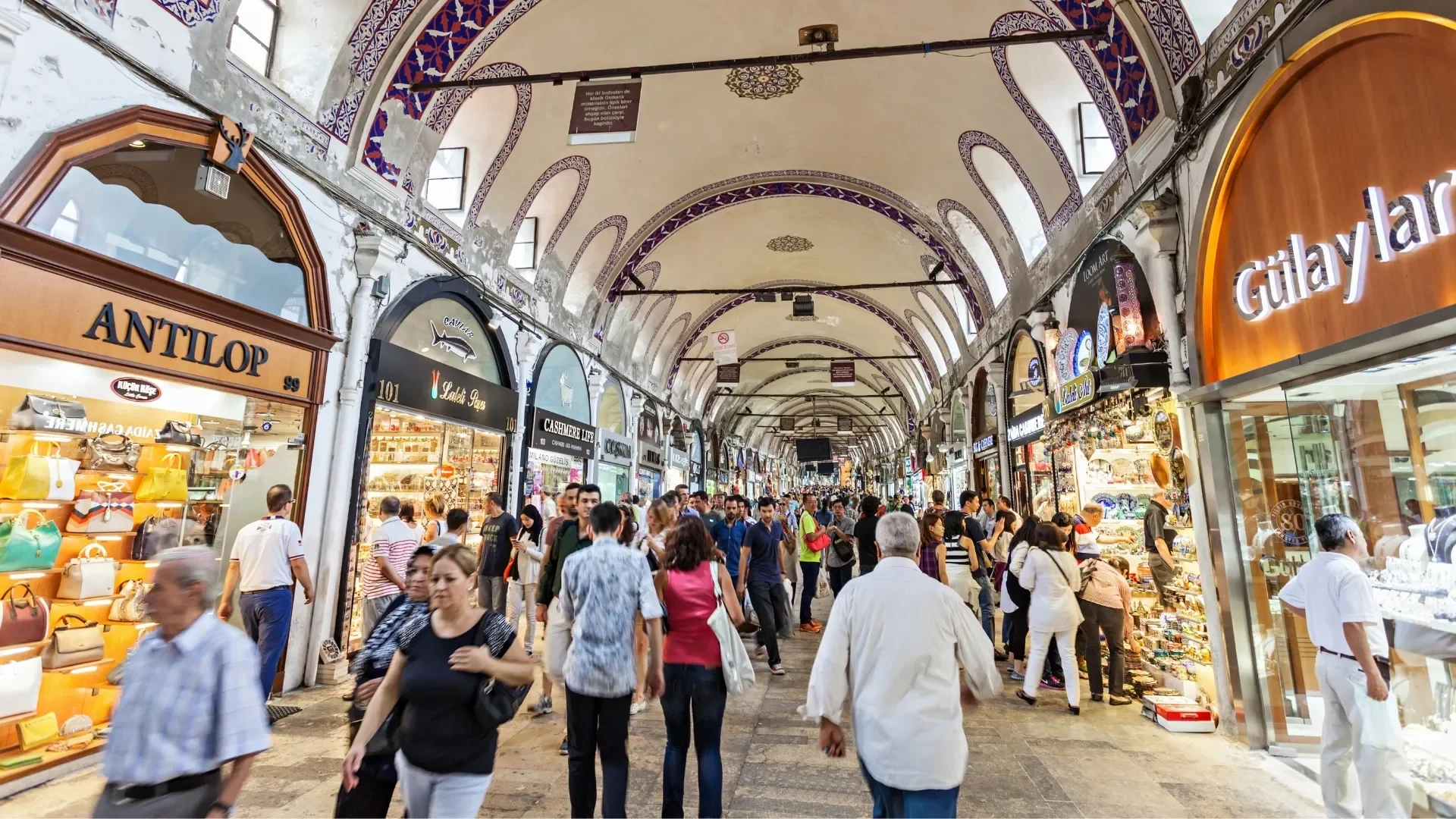 Explore the colorful lanes of the Grand Bazaar during our Half Day Best of Istanbul Tour, where history, shopping and local culture meet.
