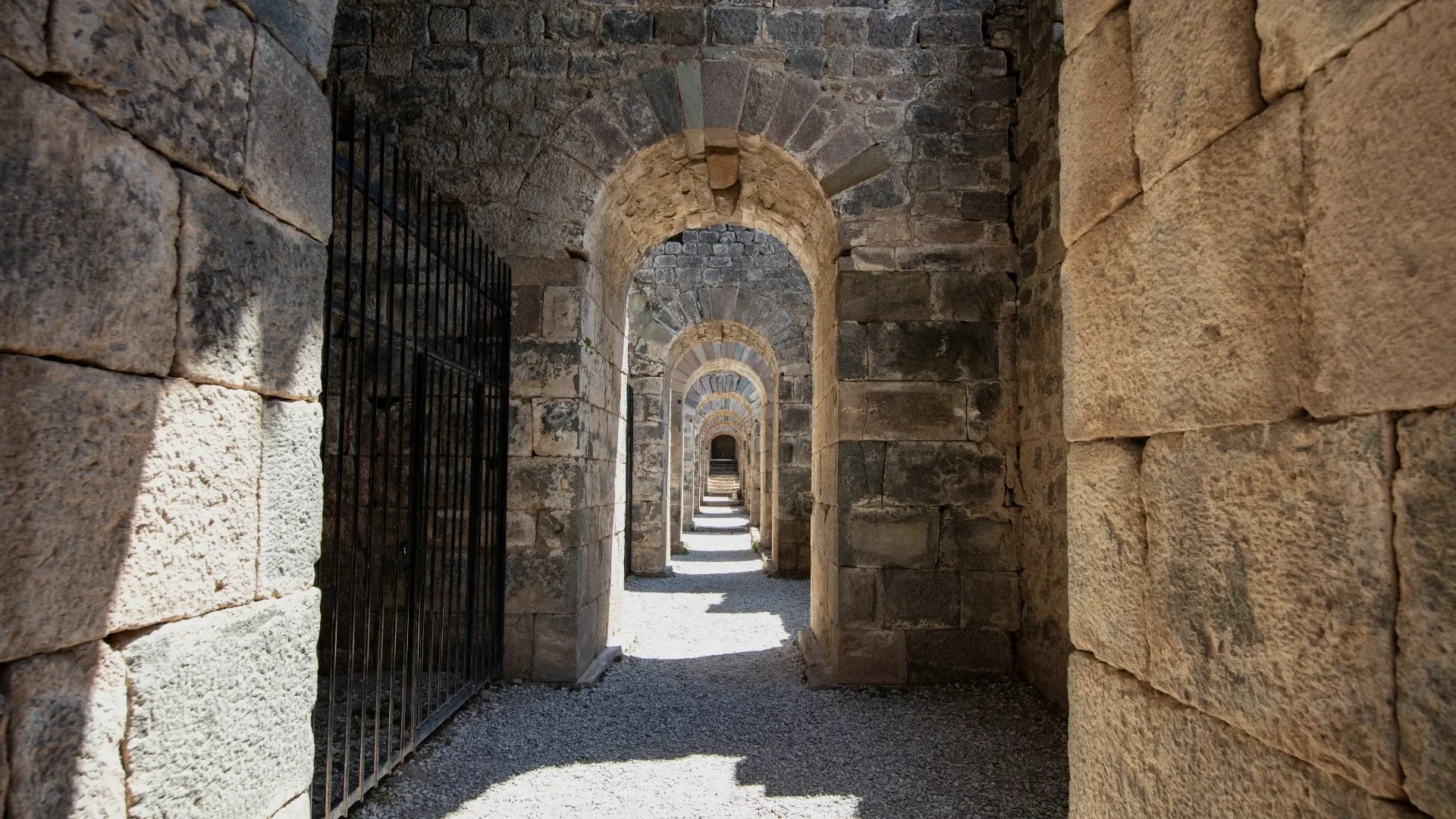 Hidden Tunnels in Pergamon Ancient City