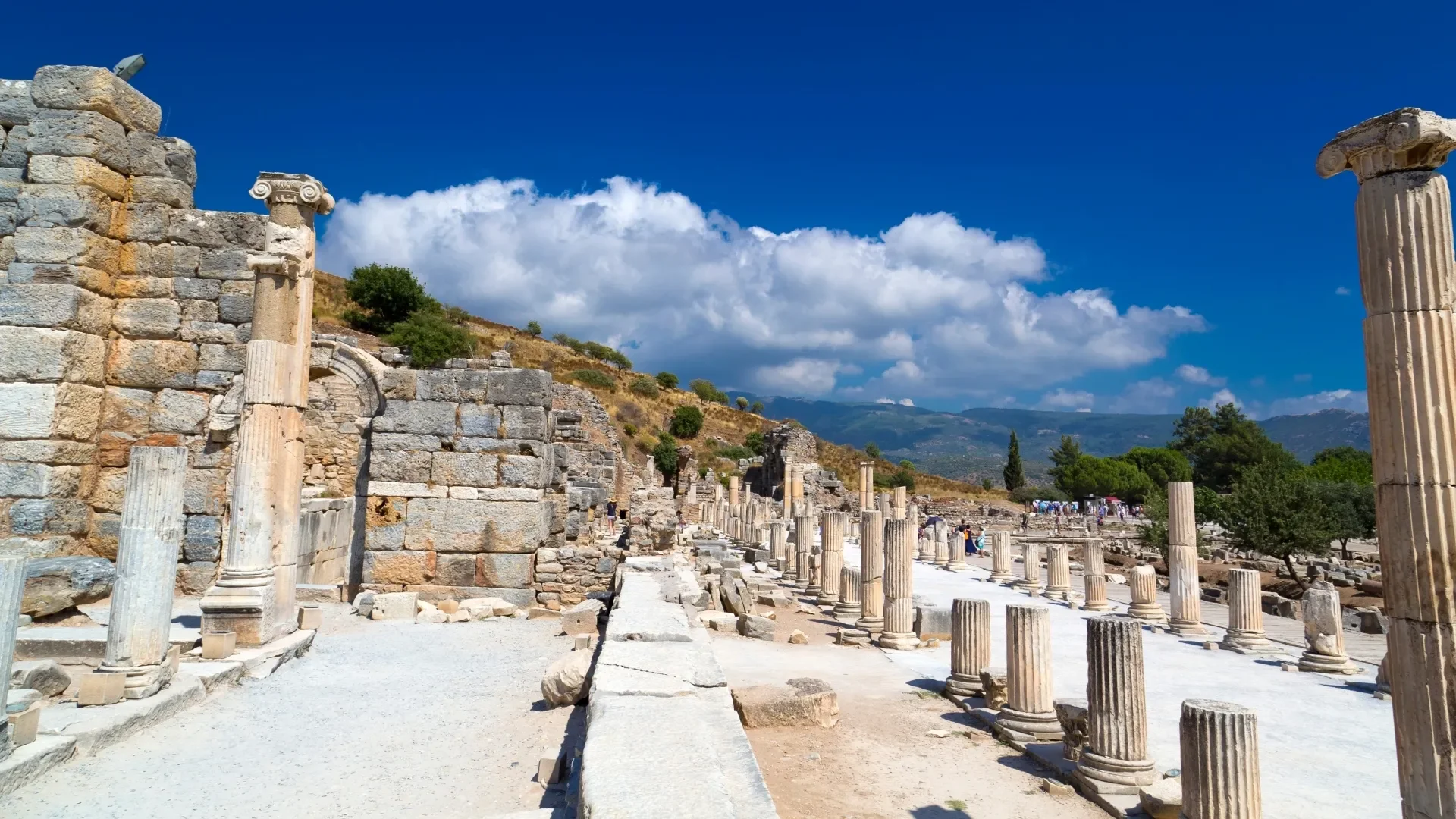 Ephesus Ancient City, Kusadasi Port. Turkiye Tours