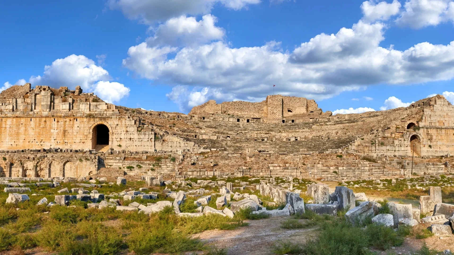 Ruins of Miletus Ancient City. Bodrum Shore Excursion