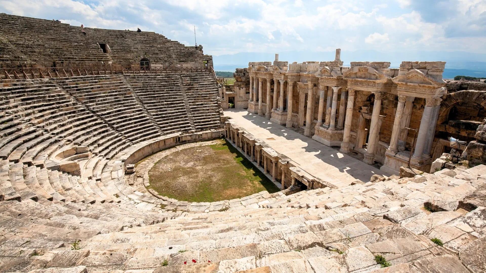 Hierapolis Ancient Theater Visit from Kusadasi Port