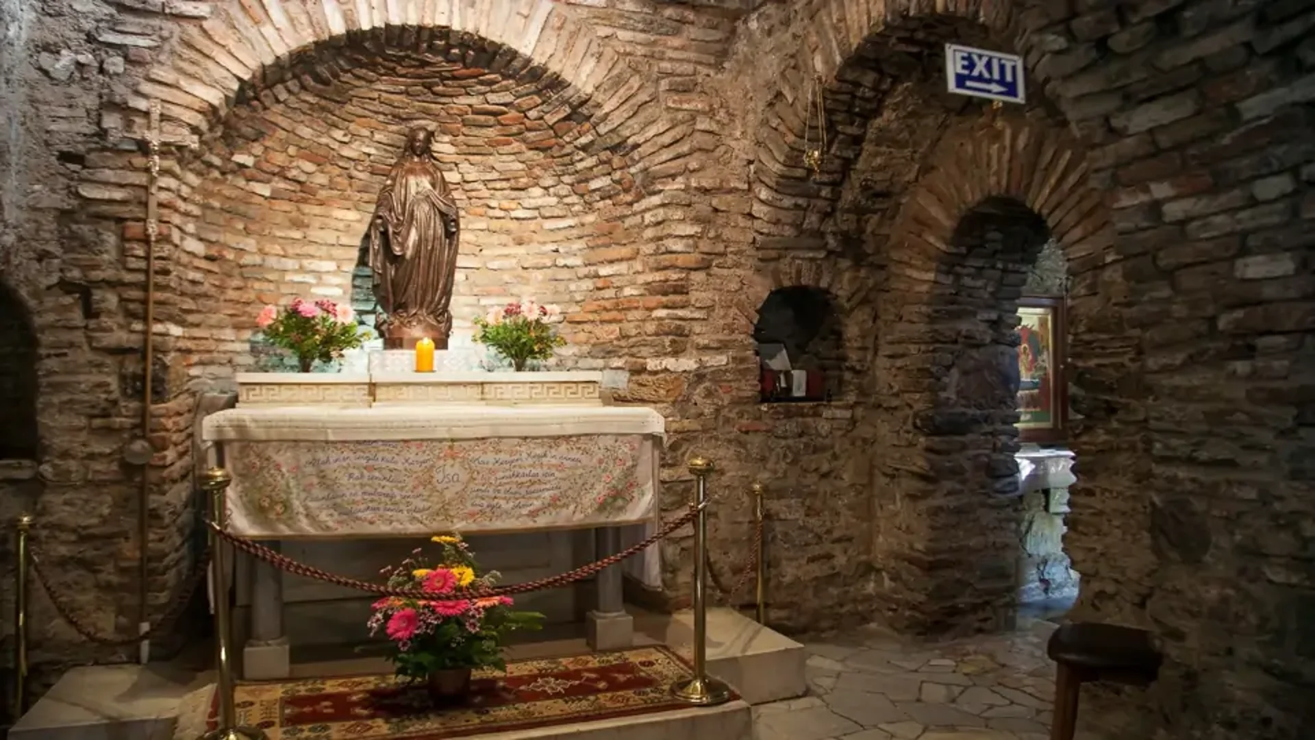 Interior of  Virgin Mary's House