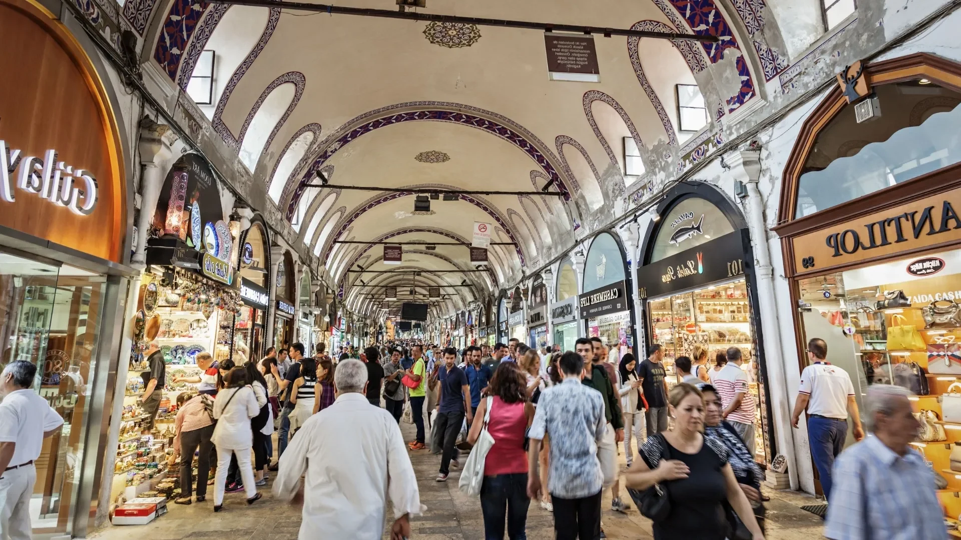 Istanbul Private Layover Bosphorus & Shopping Tour with Airport Transfers : Grand Bazaar in Istanbul Old City