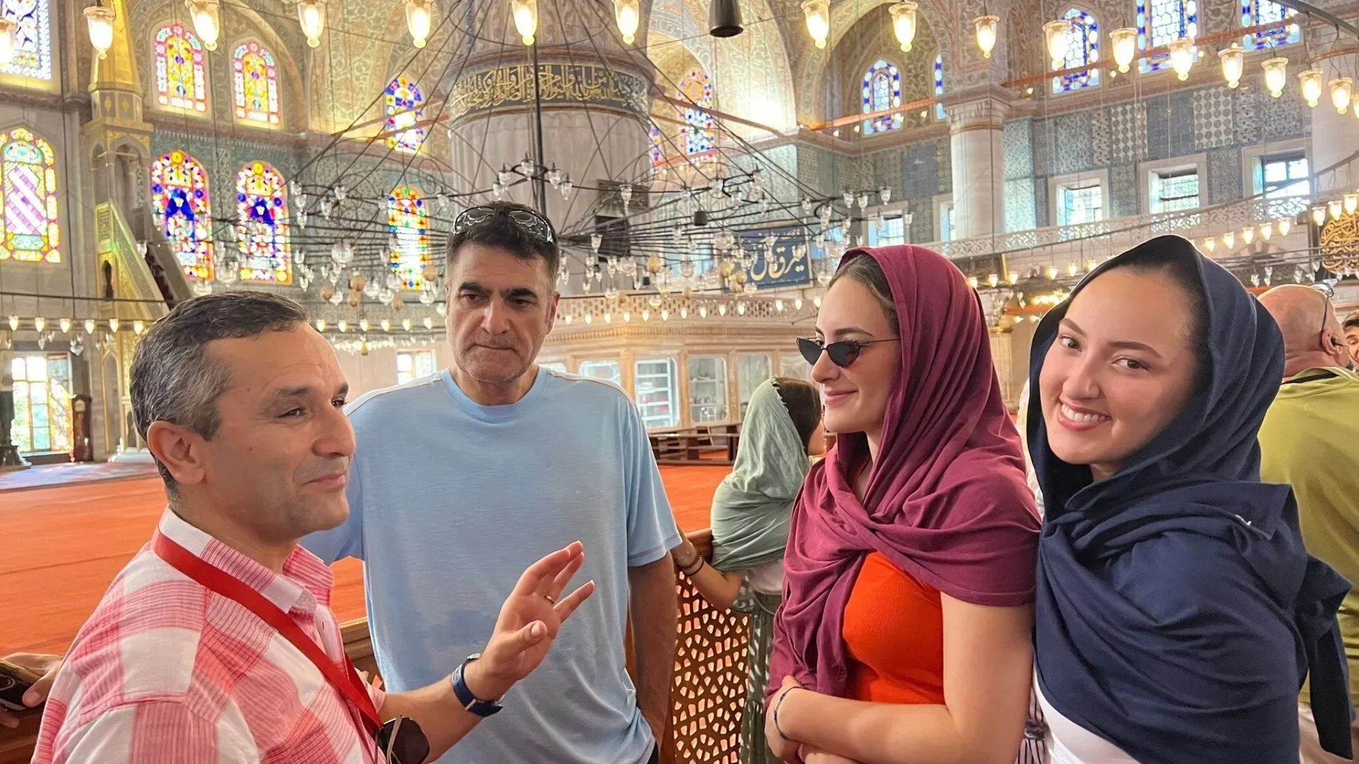 Private Blue Mosque interior tour with a licensed Istanbul guide for cruise passengers visiting Sultanahmet.
