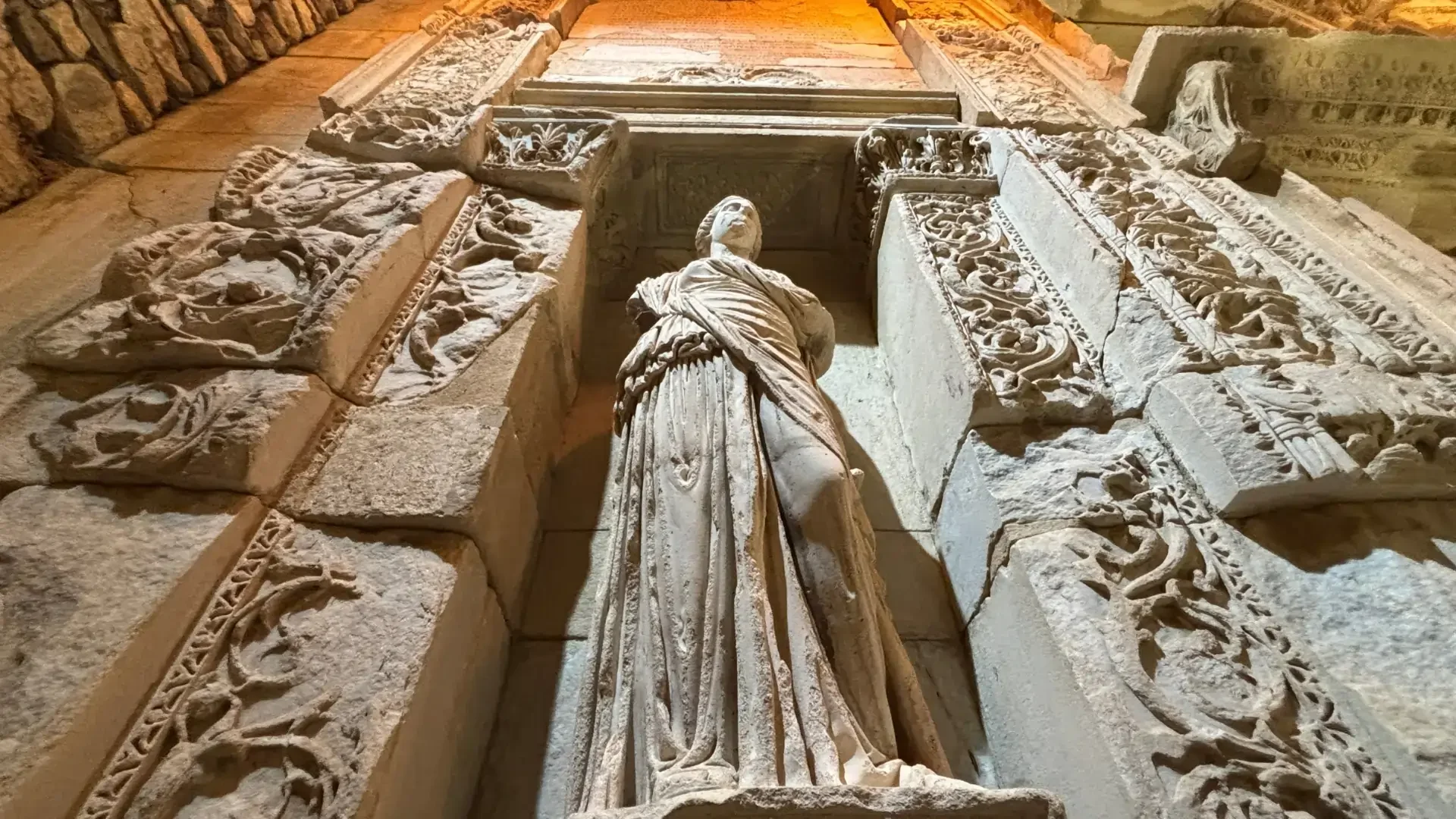 Ephesus Night Tour: Celsus Library Night View