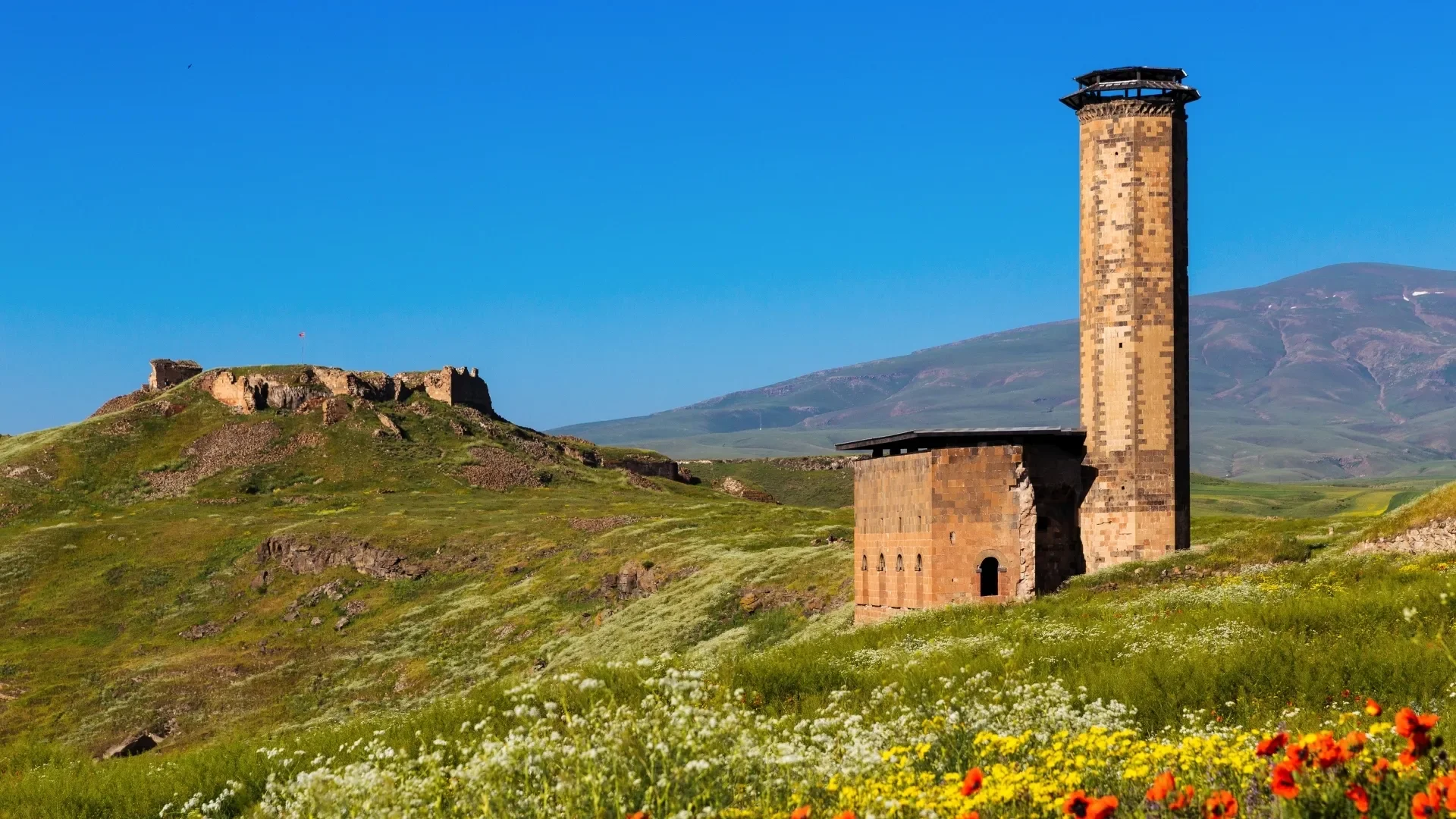 Ebul Manucehr Mosque in Ani Site
