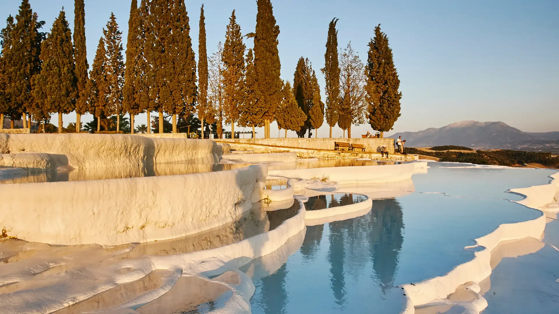 Calcium Pools in Pamukkale: Private Pamukkale Tour from Antalya