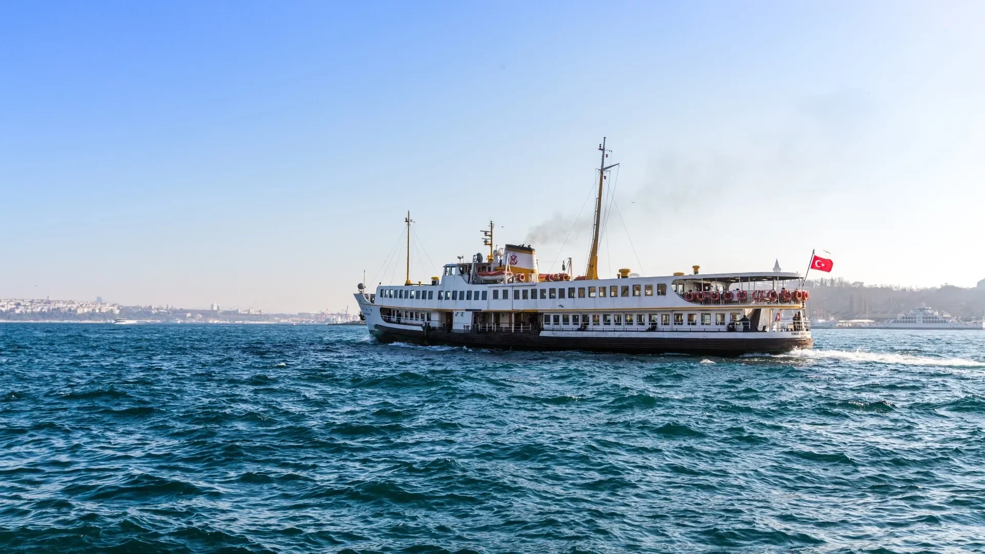 Begin your Istanbul to Princes Islands ferry tour with a scenic ride across the Marmara Sea, enjoying skyline views, fresh sea air and a classic island travel experience.