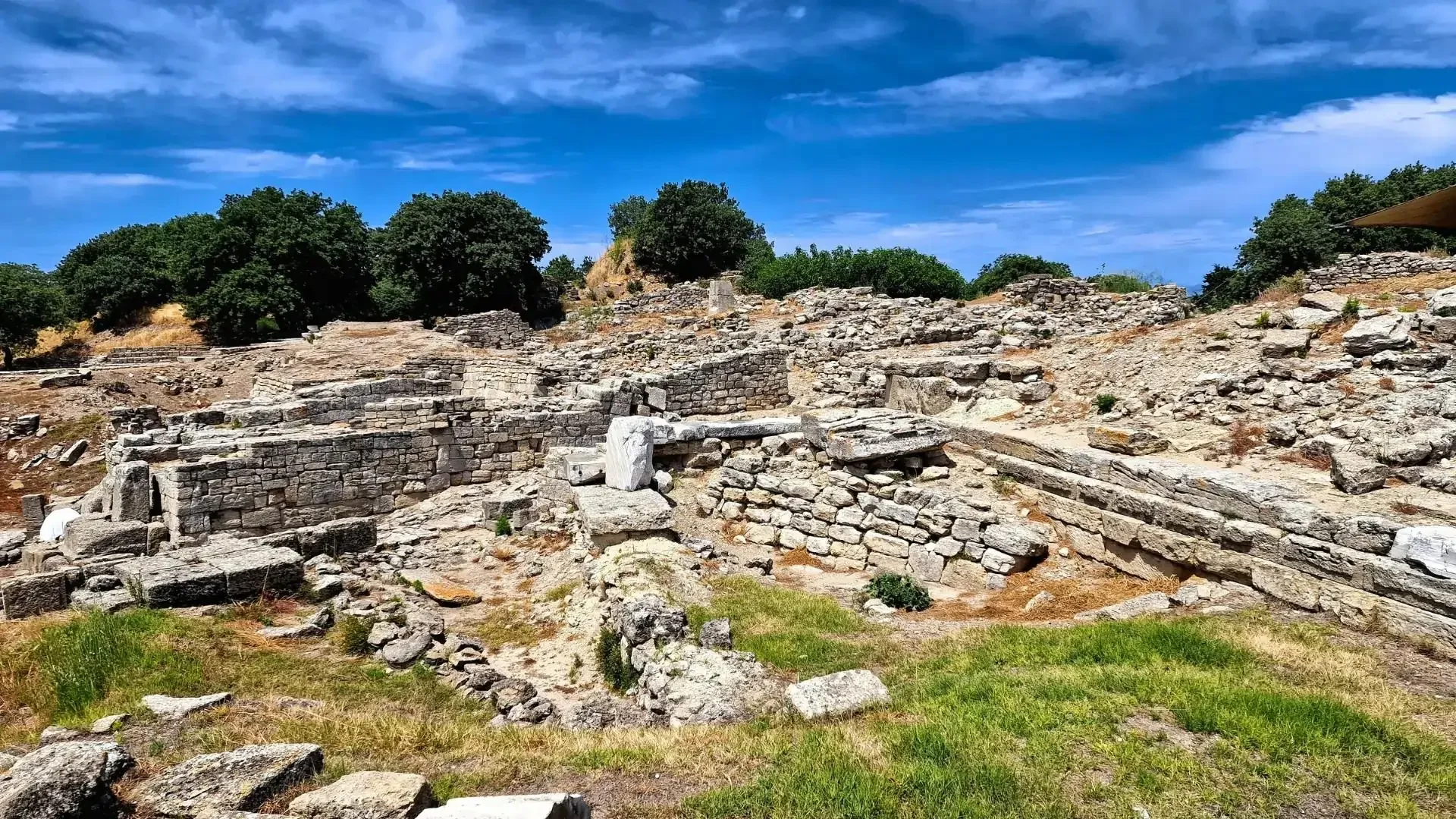 Remains of Troy Cities (I to IX)