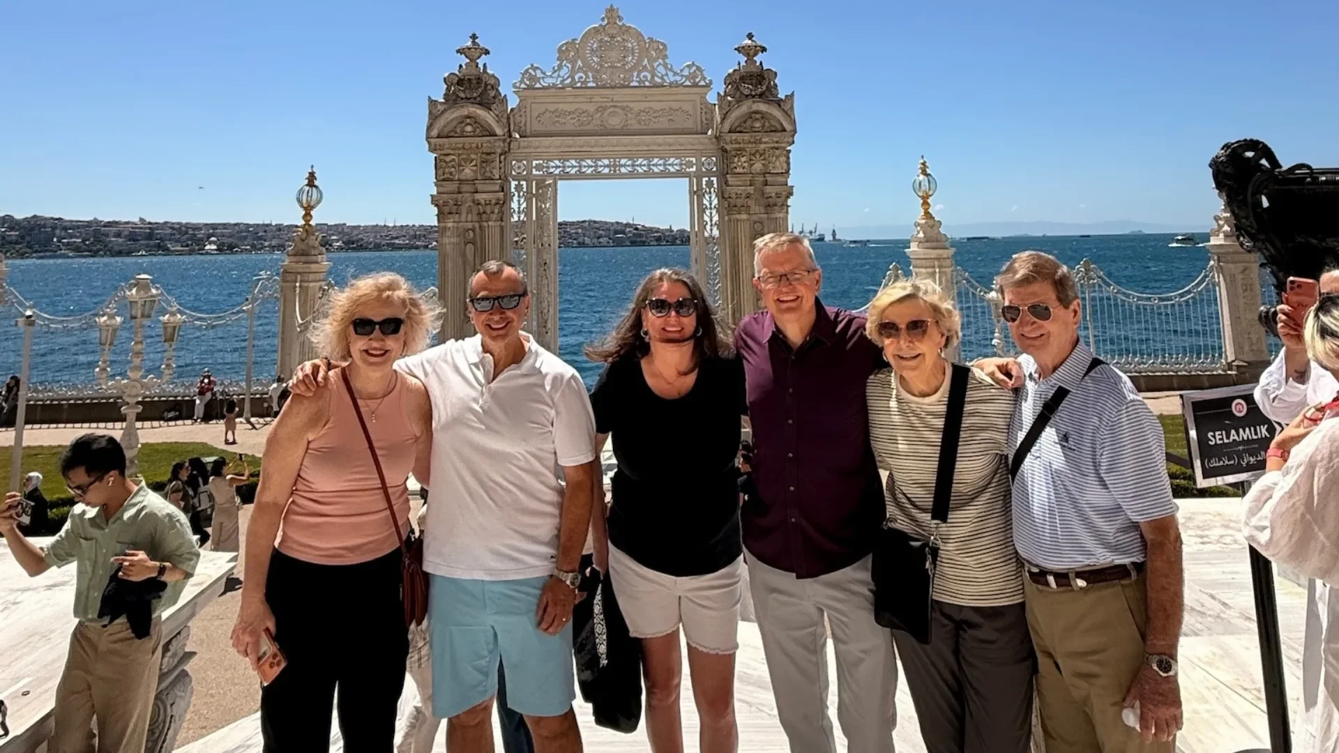 Small group visit to Dolmabahce Palace with Bosphorus views on a guided Istanbul and Turkey tour.