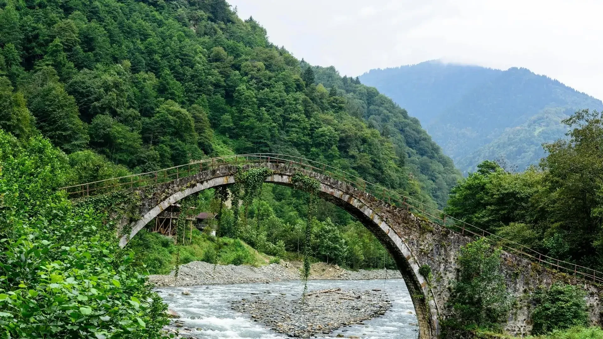 A bridge in Storm Valley