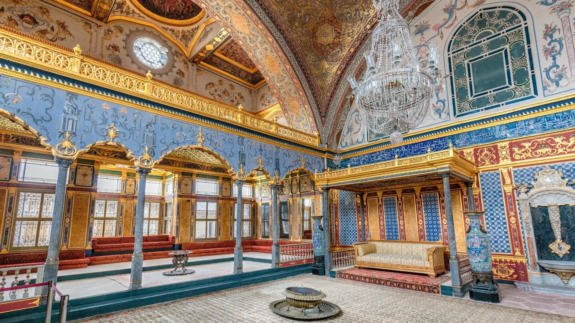 Walk through the Imperial Harem of Topkapi Palace and see one of the most detailed examples of Ottoman palace architecture in Istanbul.