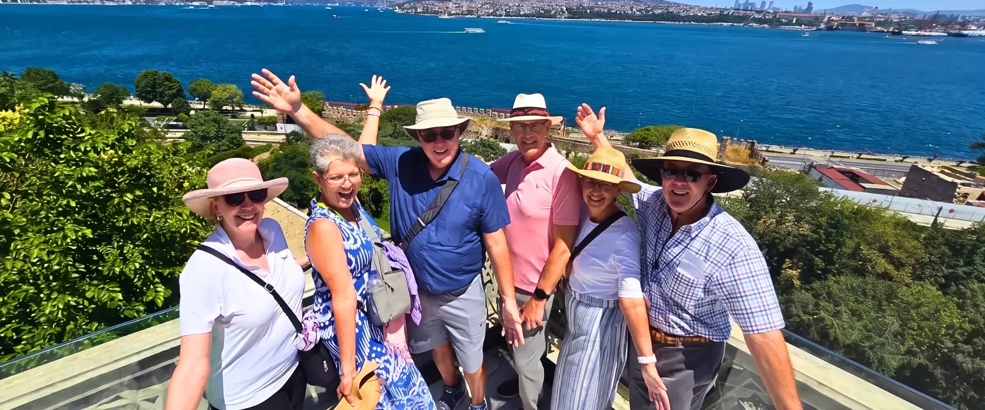 Cruise guests exploring Turkey with a Guided Istanbul Tours local guide