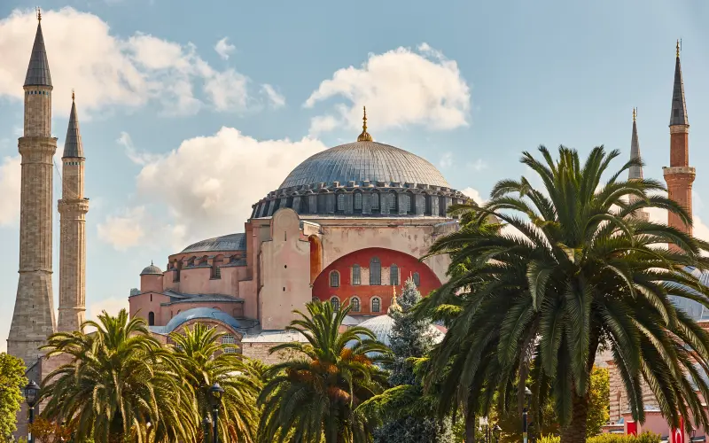 Hagia Sophia in Istanbul Old City, a major stop on private shore excursions from Galataport