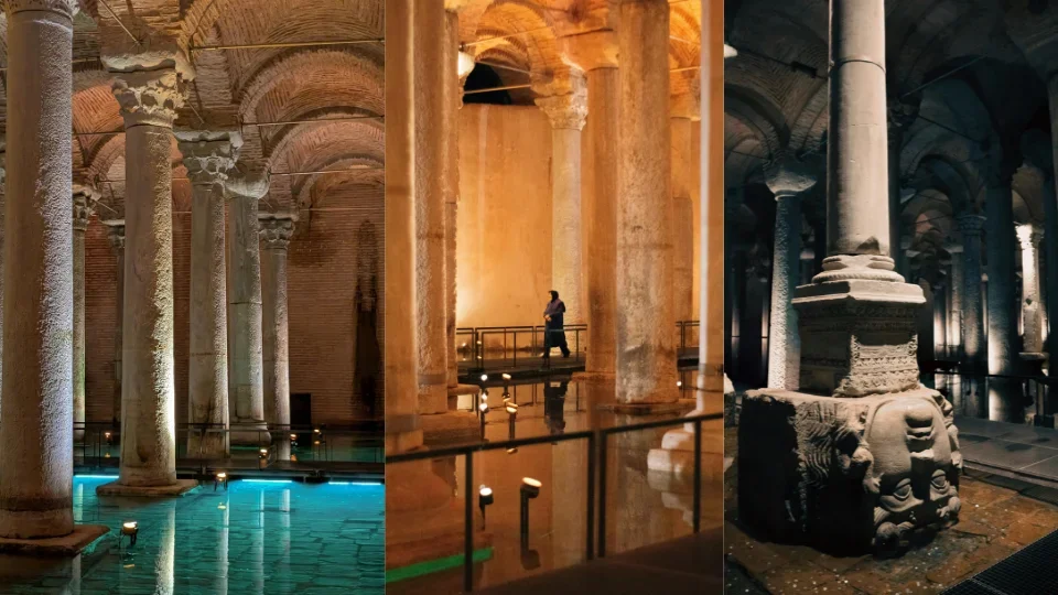Basilica Cistern Istanbul columns