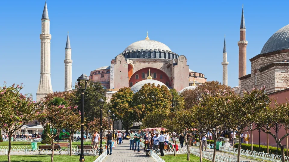 Hagia Sophia exterior domes