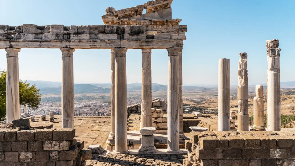Pergamon Ancient City, an archaeological shore excursion option in the Aegean region
