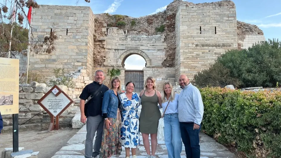 St Hojn Basilica in Ephesus Ancient City, Kusadasi Izmir